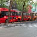 MEX CDMX MexicoCity 2019MAR29 001  Seen plenty of "bendy buses" before, but not one made up of three seperate sections until now. : - DATE, - PLACES, - TRIPS, 10's, 2019, 2019 - Taco's & Toucan's, Americas, Central, Day, Friday, March, Mexico, Mexico City, Month, North America, Year